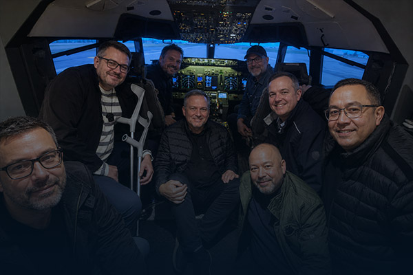 teambuilding i Boeing 737 simulator på Dal 10 minutter nord om Gardermoen